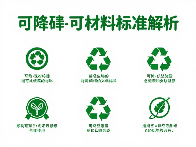 可降解材料的核心定义与认证标识