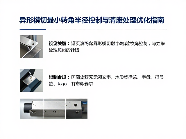 异形模切最小转角半径的力学边界与材料特性