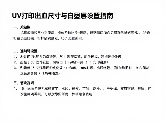 常见错误设置及其对成品质量的长期影响