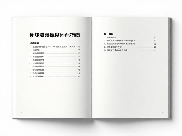 厚度适配的关键参数与书帖计算