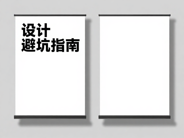 宣传海报的版式层级与信息传达