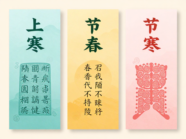 色彩体系与节气氛围的当代转译