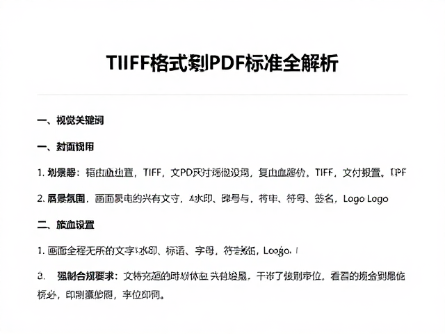 页面布局、出血设置与文件交付规范