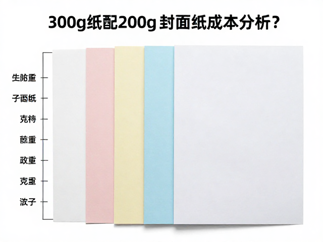 纸张克重与成本的线性关系误区