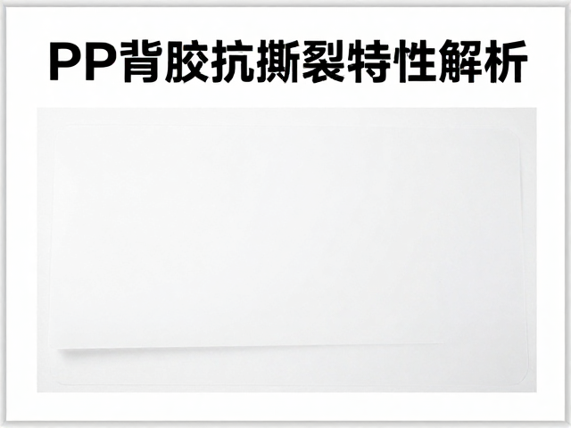 PP背胶的物理结构与抗撕裂机理
