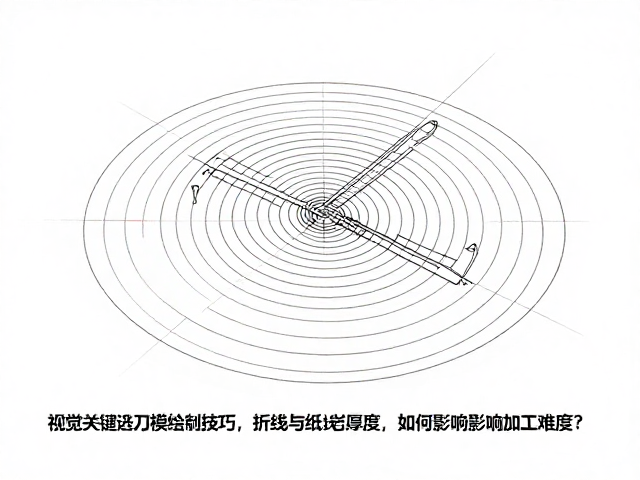 刀模线条的拓扑逻辑与应力集中