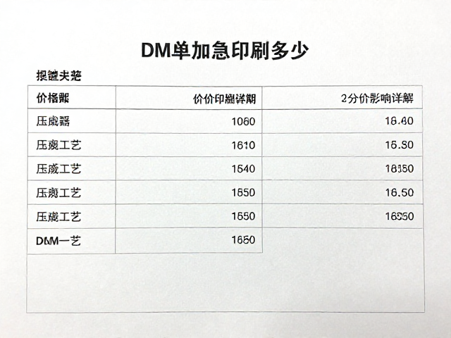 压痕工艺对印刷周期的与价格的影响