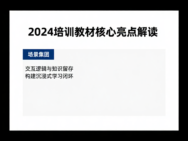交互逻辑与知识留存：构建沉浸式学习闭环