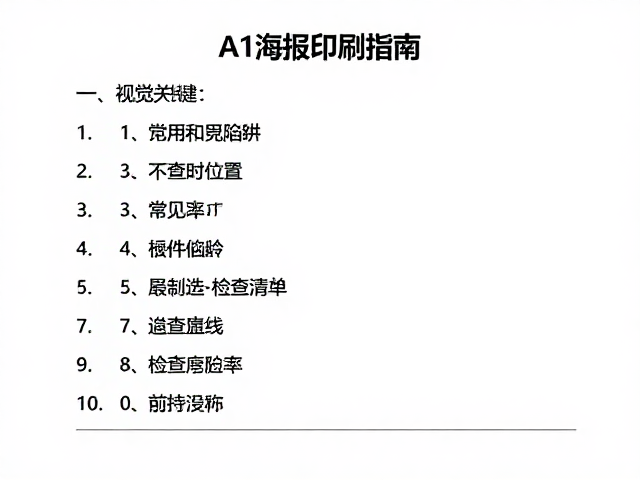 常见陷阱与最终检查清单