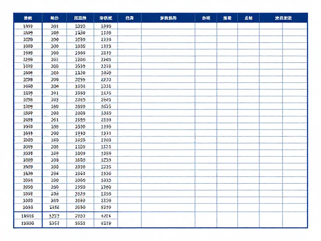 参数表格排版的网格系统与层级构建逻辑