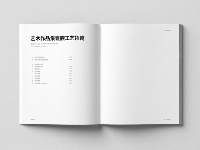 覆膜工艺对作品集视觉呈现的核心影响