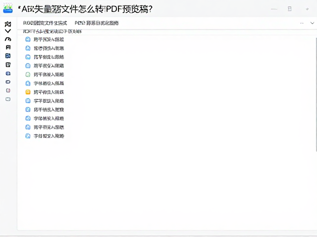 跨平台预览兼容性与字体嵌入策略