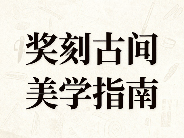 古风篆刻风图文叠加，传统文化爱好者必看的视觉美学指南