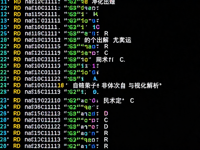 文字渲染中的色彩量化与视觉感知