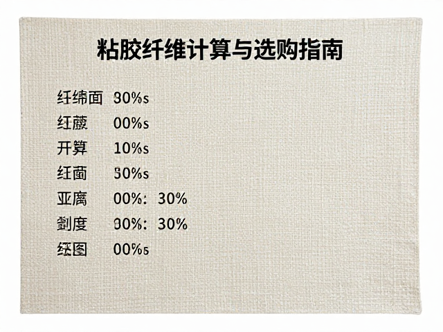 粘胶纤维亚麻布艺挂画，经纬密度计算与选购指南