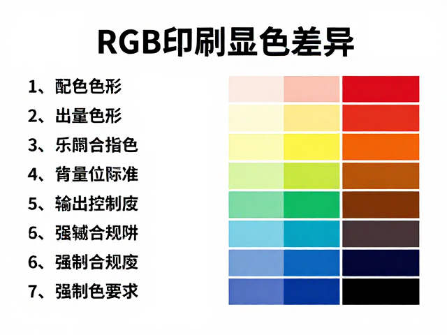 矢量与位图混合排版中的色彩陷阱