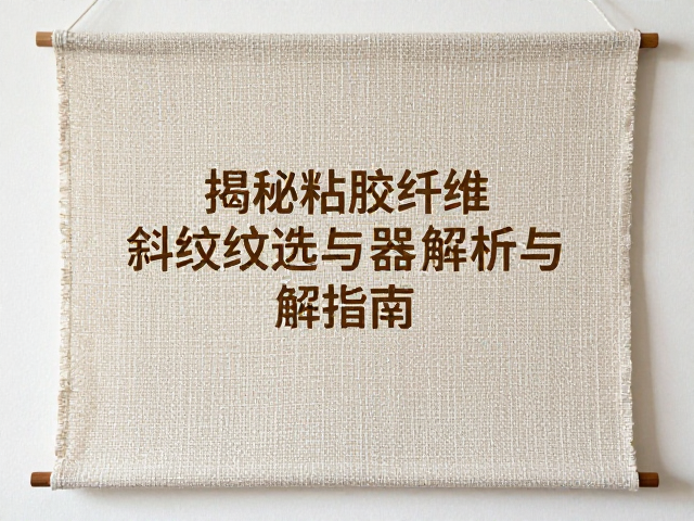 亚麻布艺挂画怎么做?揭秘粘胶纤维斜纹织造工艺与选购指南