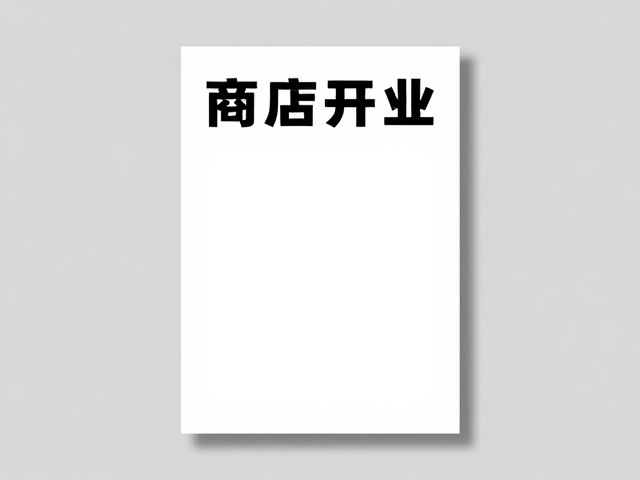 单张开业海报创意策略与场景化表达