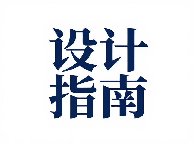 商务与科技字体设计指南,独特字形打造品牌高级感