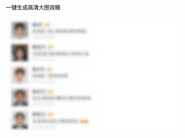 JPG预览模糊?PDF稿分辨率过低?一键生成高清大图攻略