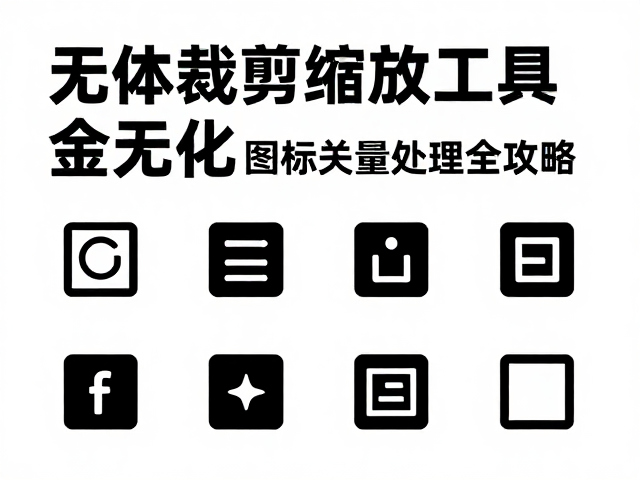 矢量图标的处理与优化