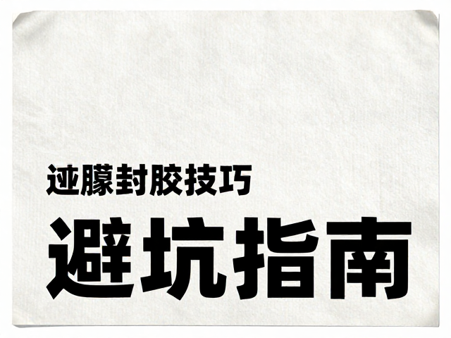 哑膜海报纸门头横幅怎么做?边缘封胶处理技巧与避坑指南