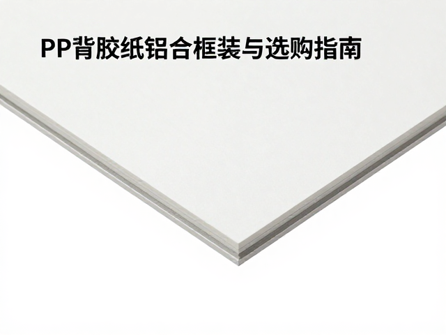 PP背胶纸铝合金框装怎么选？高抗UV指数详解与选购指南