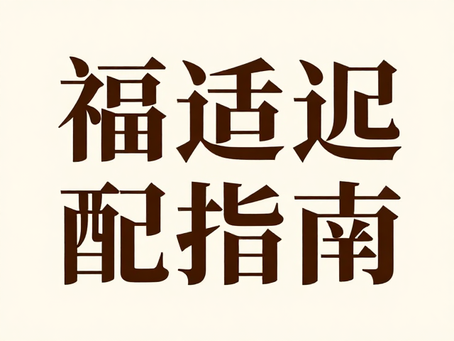 文化意境的注入：国风字体的情感共鸣