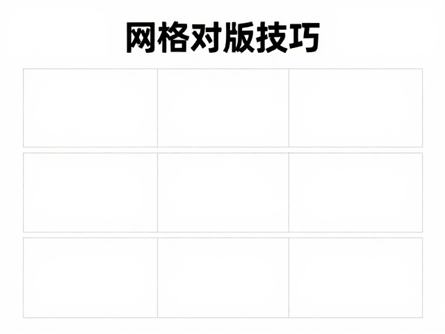 多宫格内容的对齐规范与视觉平衡