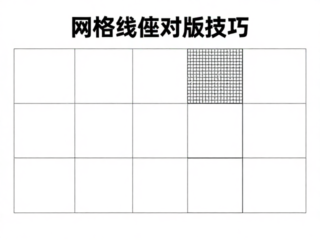 主标题的视觉权重与网格定位策略