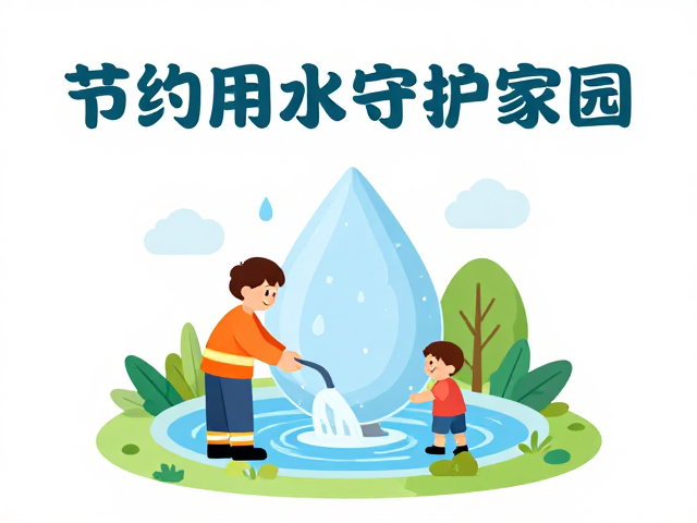 节约用水守护家园