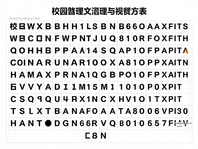校园活动海报设计，规整矩阵构图模板，教育培训宣传吸睛指南