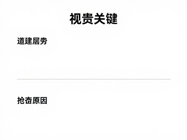 视觉层级与分区逻辑的构建