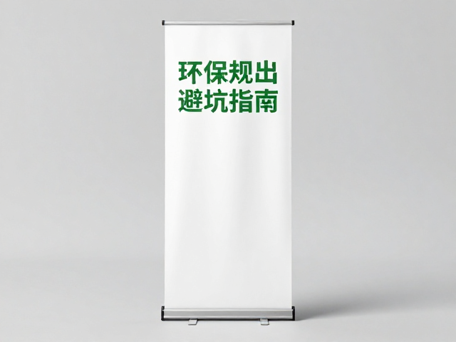 环保公益海报易拉宝尺寸规范，300dpi高清输出避坑指南