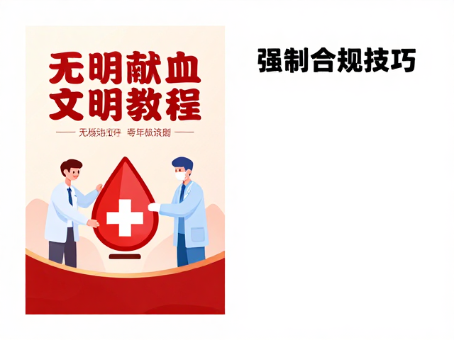 Photoshop制作无偿献血文明新风海报教程，附素材与排版技巧