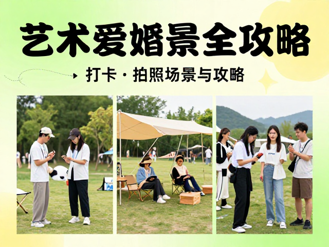 打卡场景的构图与互动技巧