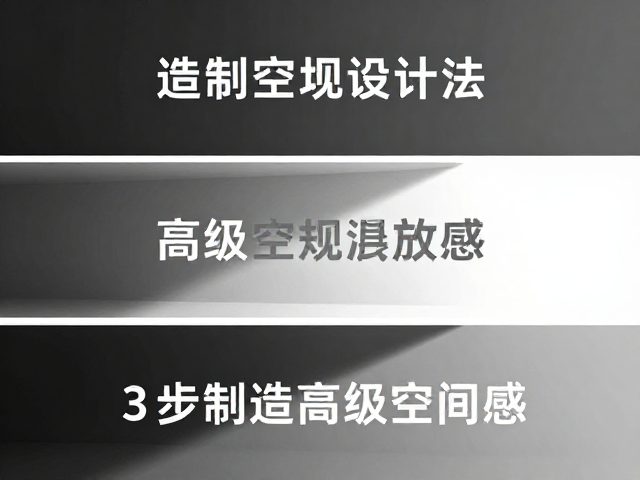 光影与遮挡:三步落地的高级空间感