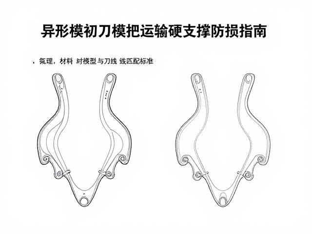 异形模切刀模图纸绘制规范,运输加硬支撑防损指南
