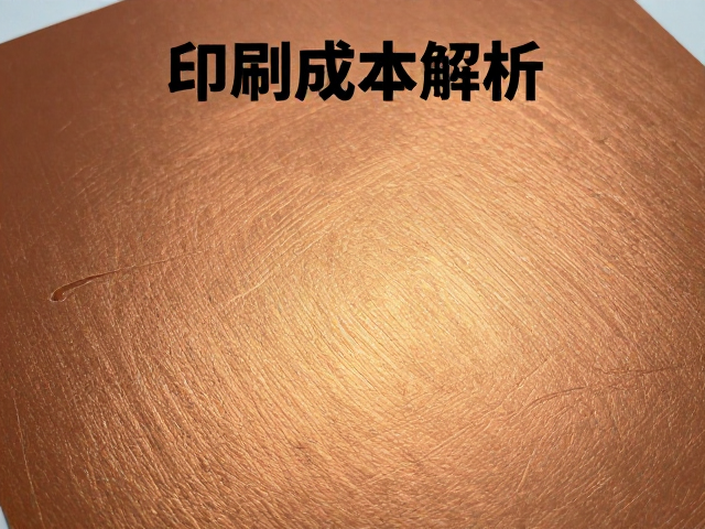 印刷成本构成与溢价因素拆解