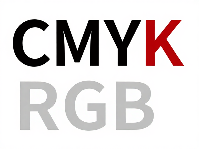 CMYK与RGB区别,字体嵌入转曲防堆砌,避设计杂乱