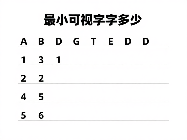 行高与字间距的协同优化