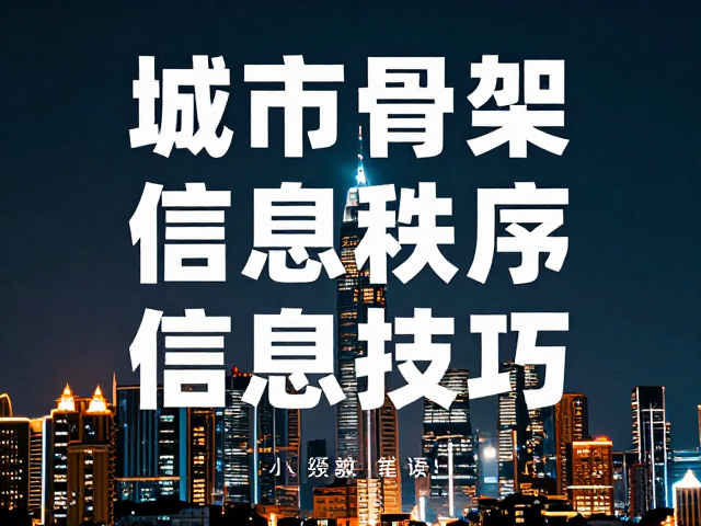 字体层级与排版骨架:构建信息秩序