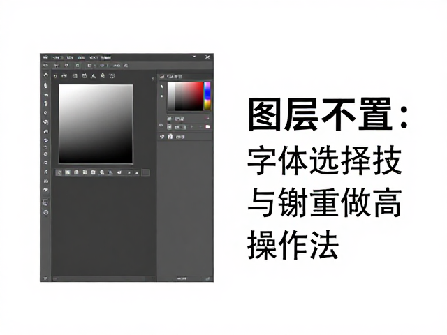 字体选择的视觉传达与排版法则