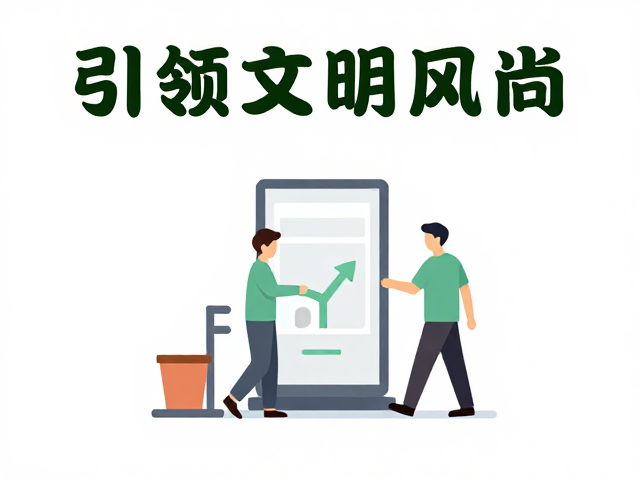 街道文明宣传，节能减排海报设计，引领文明新风尚