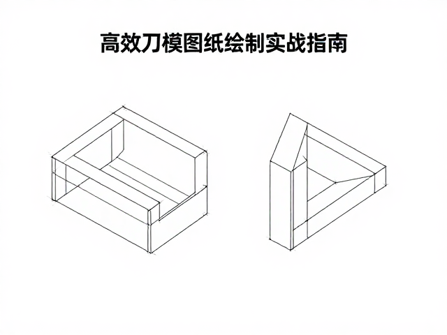 立体造型的结构解析与刀模映射