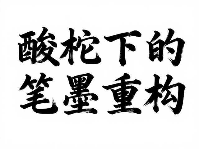 核心技法解析:数字媒介下的笔墨重构