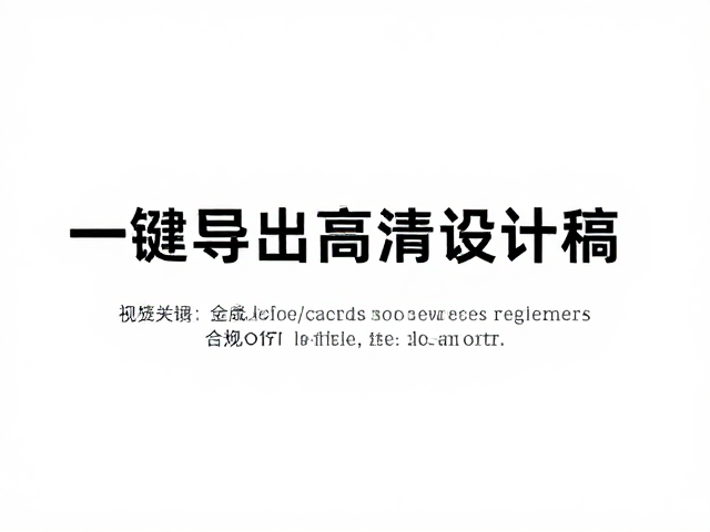 一键导出高清设计稿的实现路径