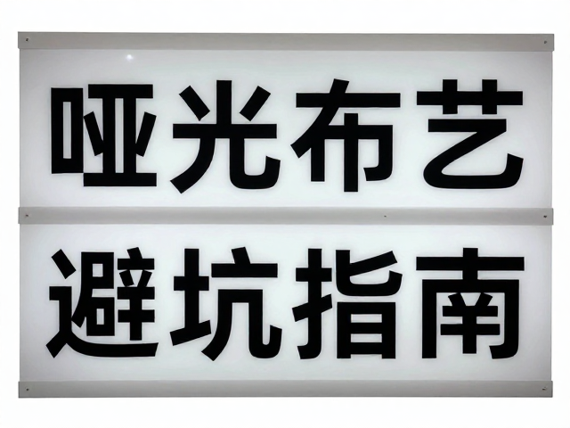 哑光涂层工艺的光学特性与技术优势