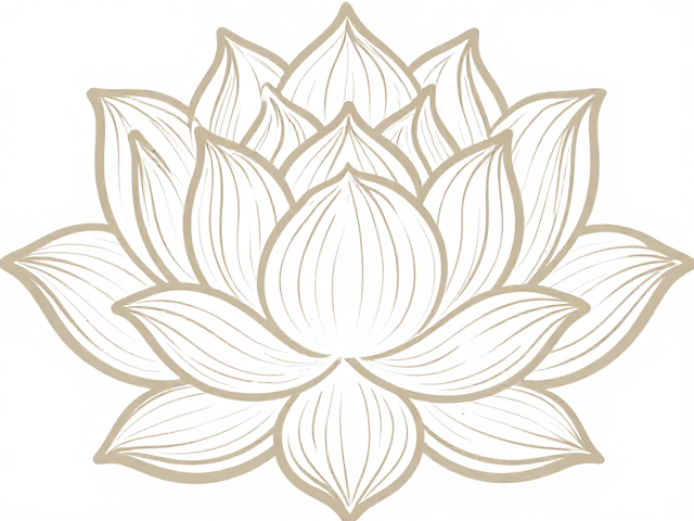 摒弃繁复堆砌,重塑莲花纹的极简表达