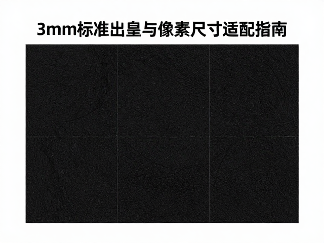 JPG高清预览,3mm标准出血与像素尺寸适配指南